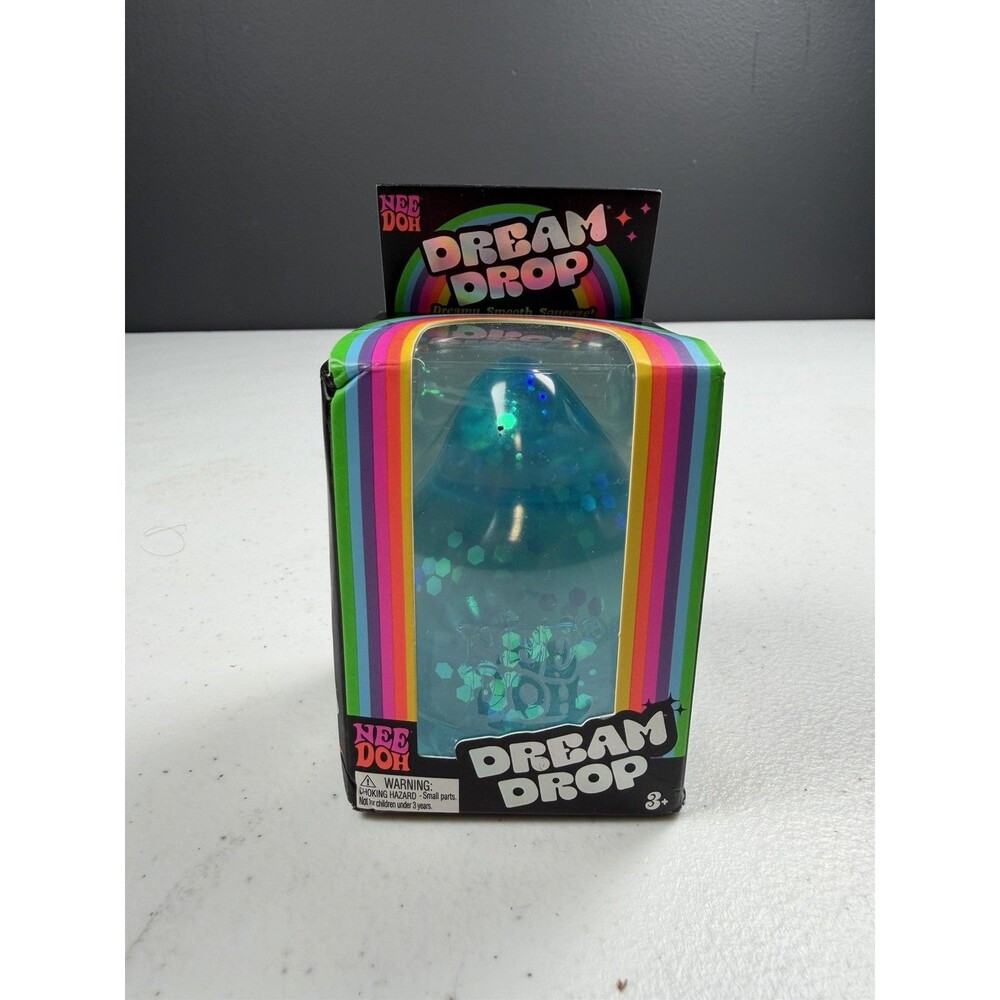 NeeDoh DREAM DROP BLUE - Smooth Squeeze! - SEALED / BRAND NEW / AUTHENTIC
